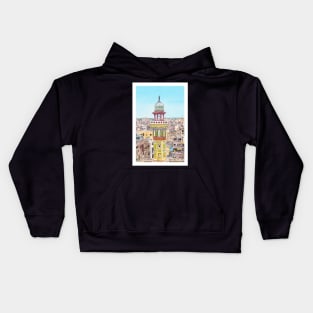 Wazir Khan Mosque, Pakistan Kids Hoodie